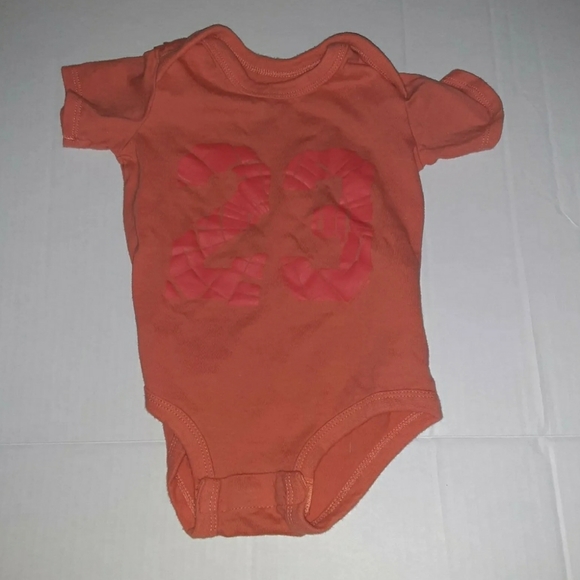 Michael Jordan 3-6 Months Onesie Diaper Shirt Body Suit Snap Close Lot of 2 - Picture 5 of 7